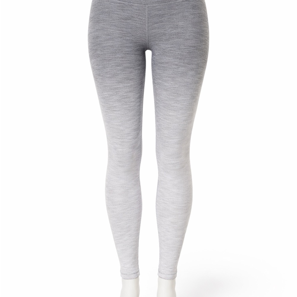 Lululemon Leggings Womens Size 10 Gray Two Tone Ombre High Rise Yoga Pants